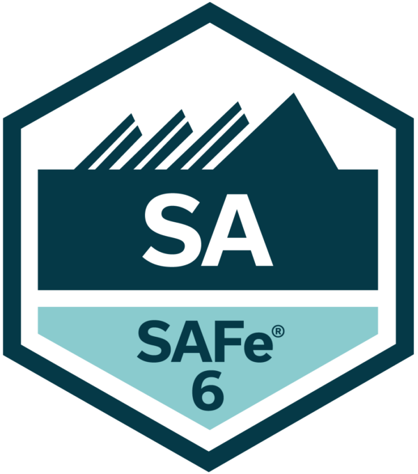 SAFe Agilist - Leading SAFe 6.0 Abzeichen