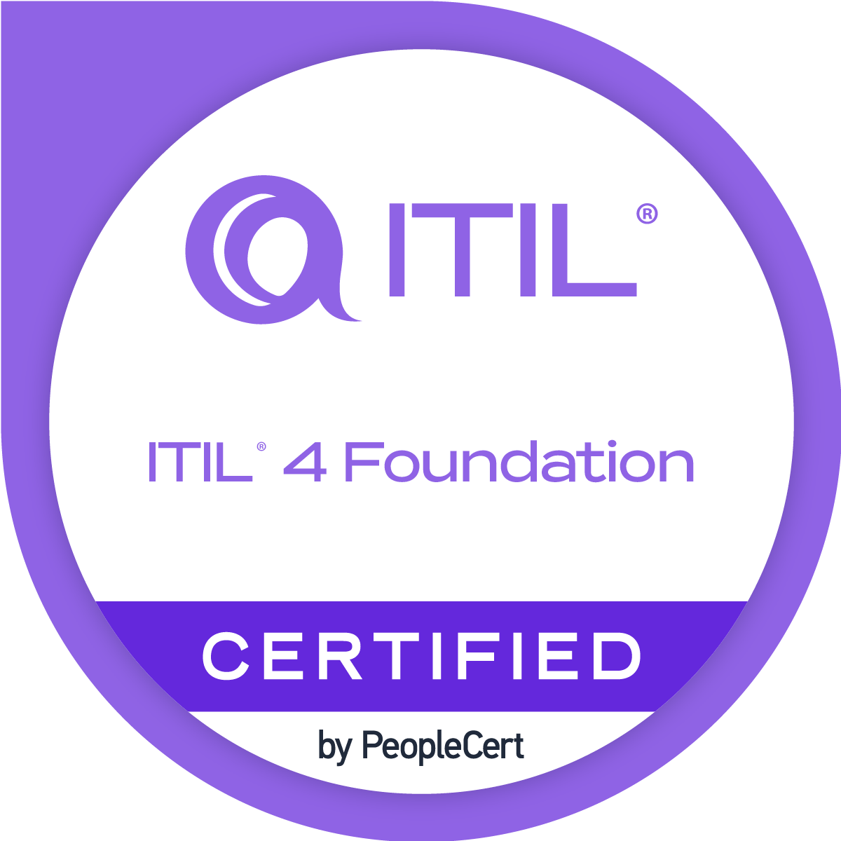 ITIL 4 Foundation Abzeichen