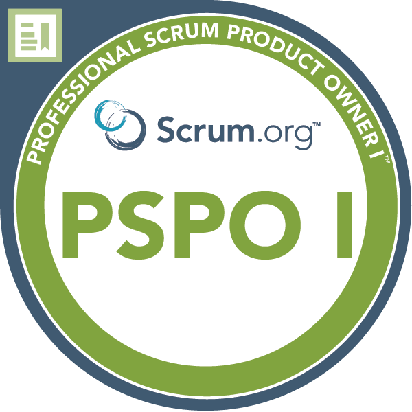 Professional Scrum Product Owner 1 Abzeichen