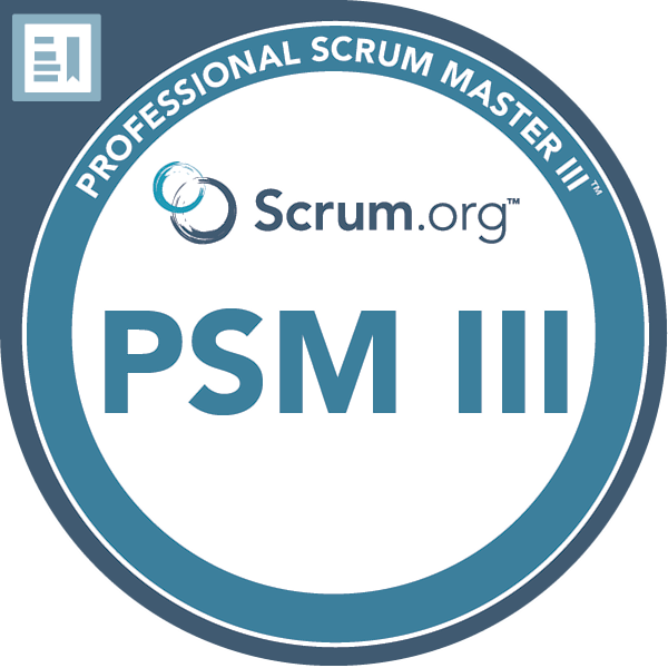 Professional Scrum Master 3 Abzeichen