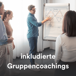 Inkludierte Gruppencoachings - Vorteil Consileon Academy